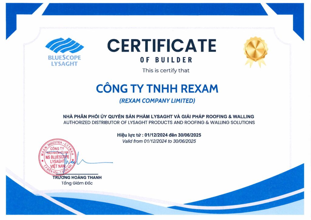 Certificate LS Builder _ Rexam